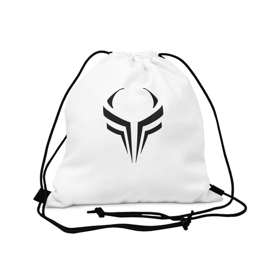 Faction White Drawstring Utility Bag